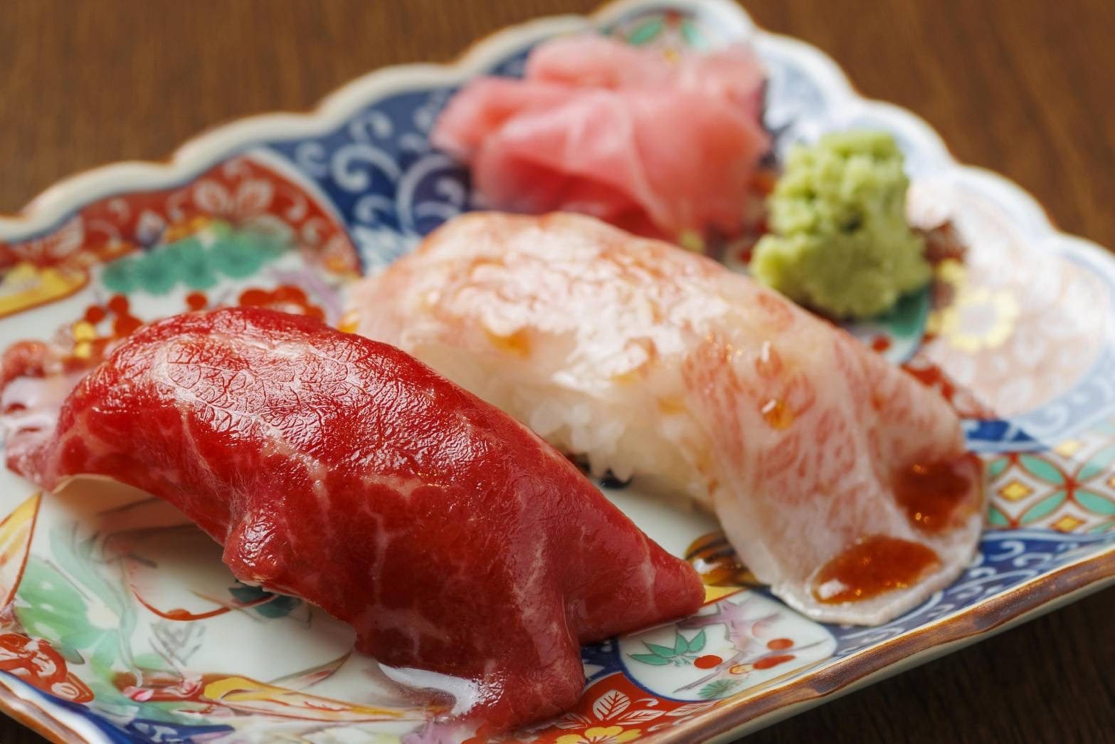 和牛炙り寿司